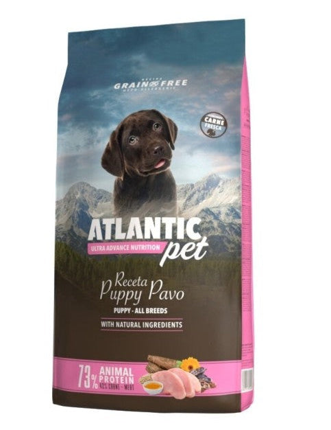 RECETA PUPPY PAVO GRAIN FREE ATLANTIC PET