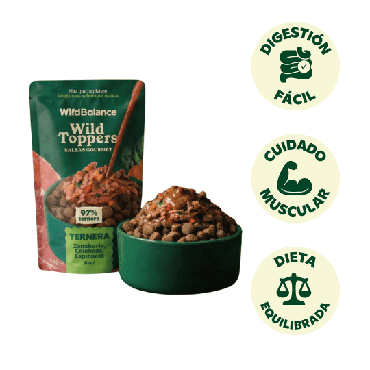 Wild Balance  Topper Salsa de  Ternera 85 gr