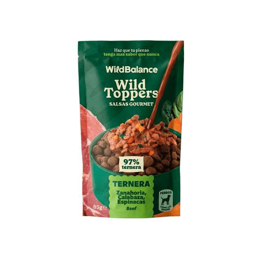 Wild Balance  Topper Salsa de  Ternera 85 gr