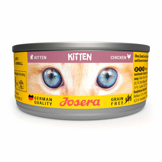 Josera comida húmeda de pollo para gatito Kitten  200 gr 85 g