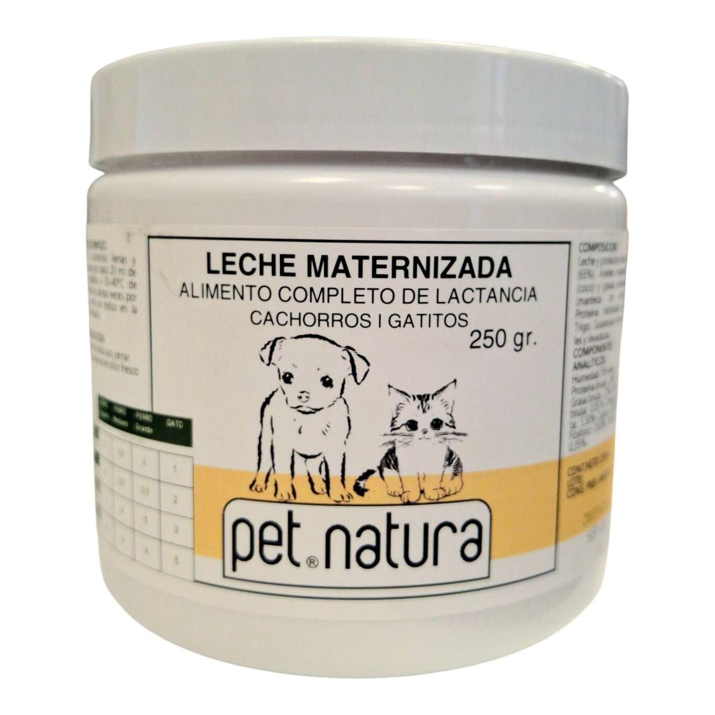 Leche maternizada para perros y gatos 250g