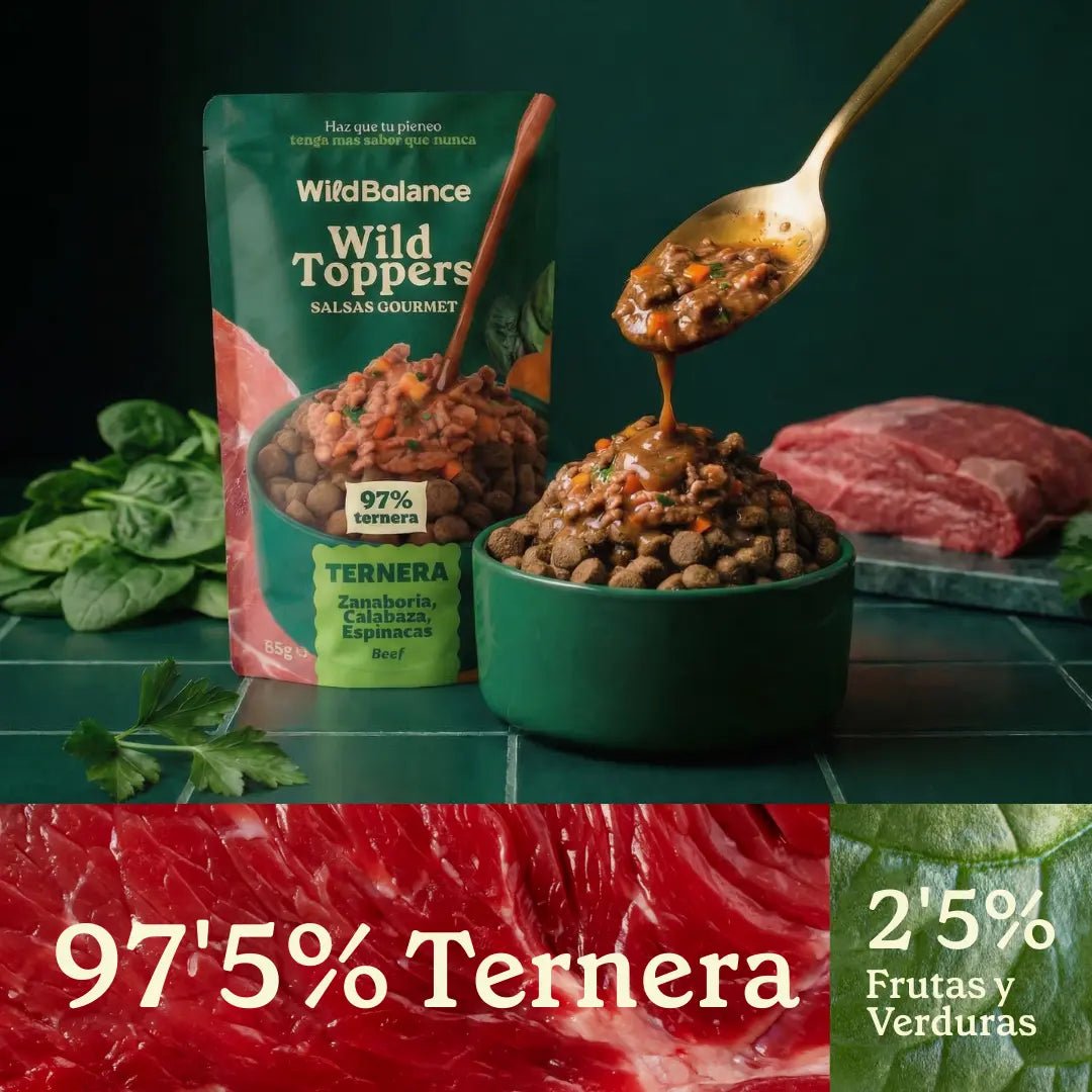 Wild Balance  Topper Salsa de  Ternera 85 gr