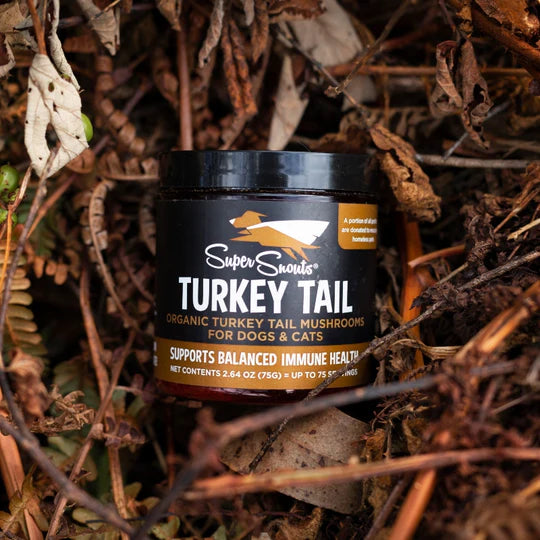 Super Snouts Turkey Tail. Regula y Refuerza el Sistema Inmune.